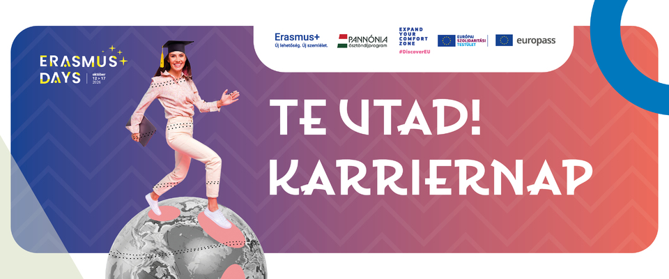 Ajánló grafika a A Te Utad! Karriernap című tartalomhoz.