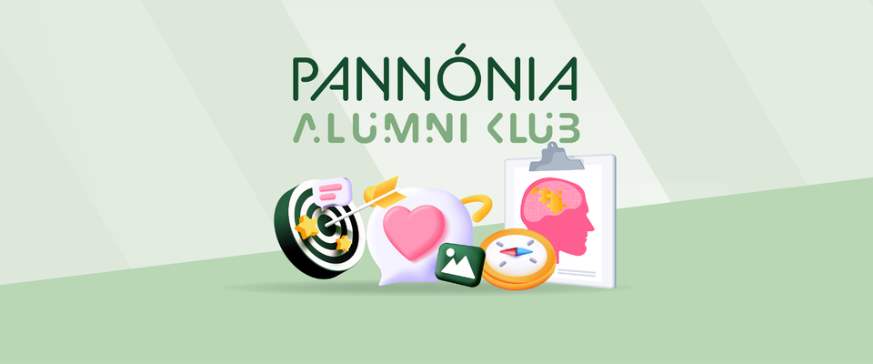 Ajánló grafika a Belső iránytű - Pannónia Alumni Klub a mentális egyensúly jegyében című tartalomhoz.